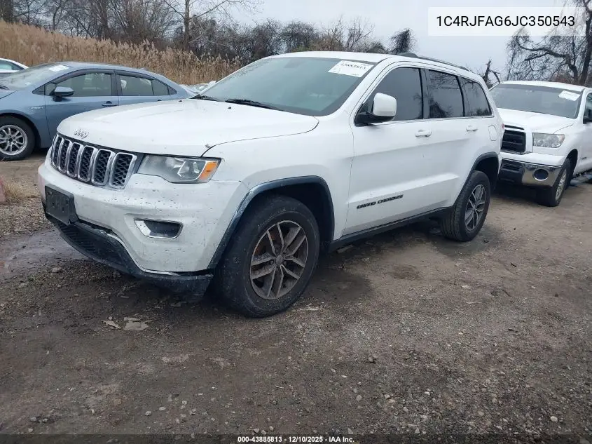 1C4RJFAG6JC350543 2018 Jeep Grand Cherokee Laredo E 4X4