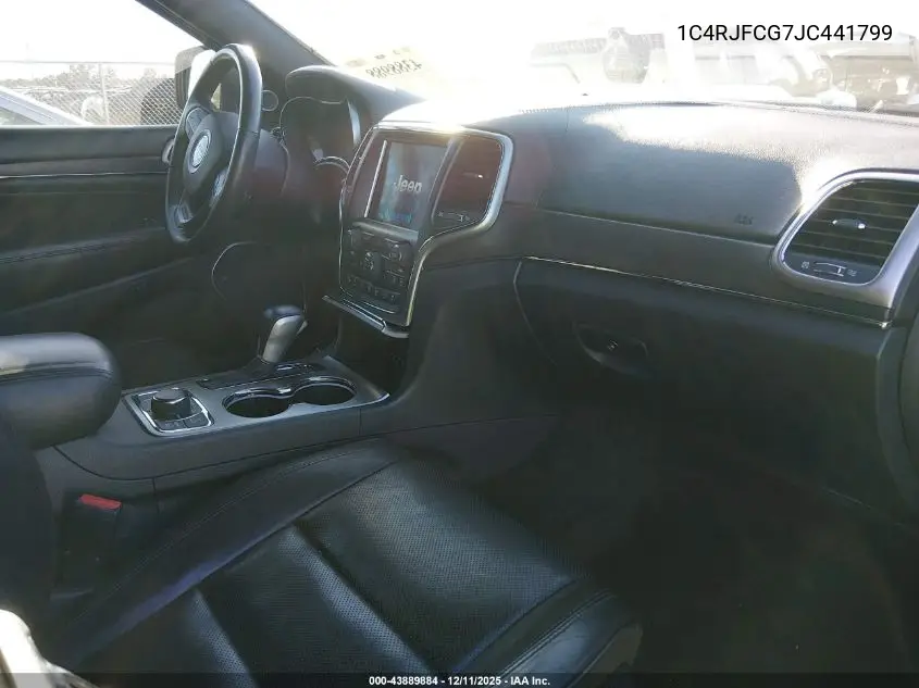 1C4RJFCG7JC441799 2018 Jeep Grand Cherokee High Altitude 4X4