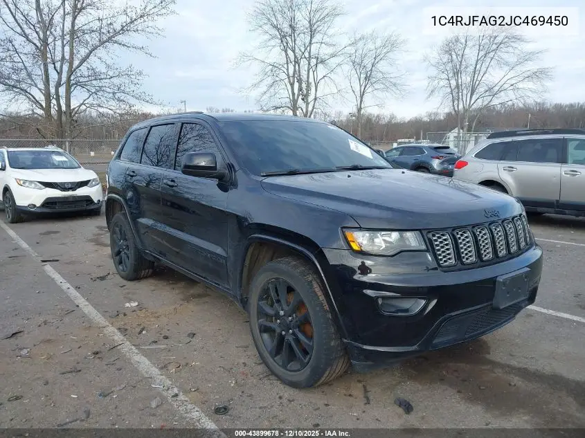 1C4RJFAG2JC469450 2018 Jeep Grand Cherokee Altitude 4X4