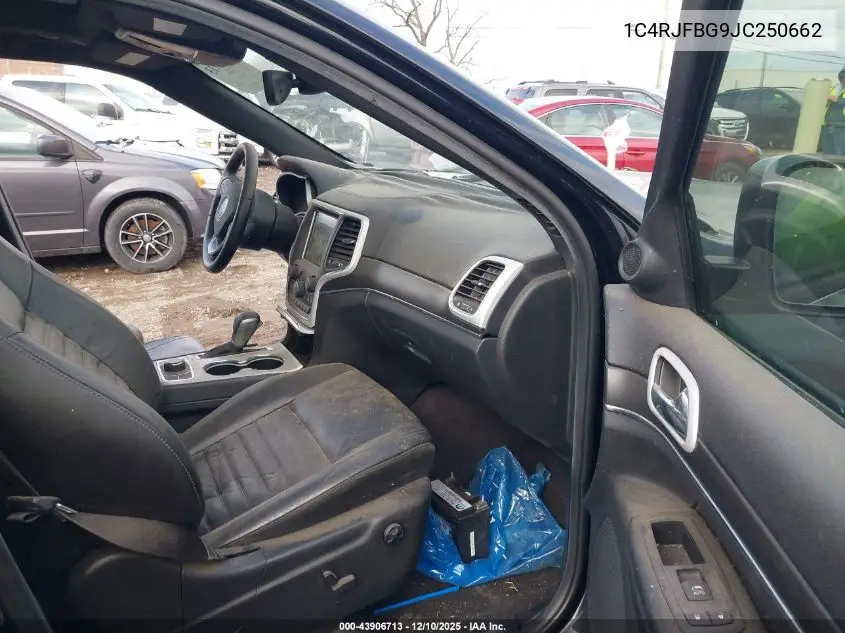 1C4RJFBG9JC250662 2018 Jeep Grand Cherokee Sterling Edition 4X4
