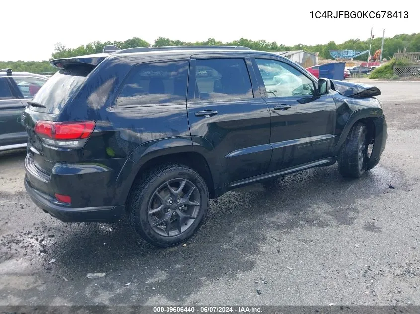 1C4RJFBG0KC678413 2019 Jeep Grand Cherokee Limited X 4X4