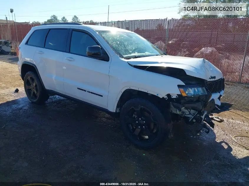 1C4RJFAG8KC620101 2019 Jeep Grand Cherokee Upland 4X4