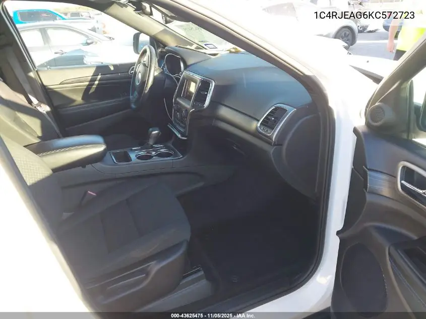 1C4RJEAG6KC572723 2019 Jeep Grand Cherokee Upland 4X2