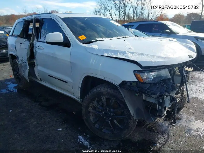 1C4RJFAG0KC545782 2019 Jeep Grand Cherokee Altitude 4X4