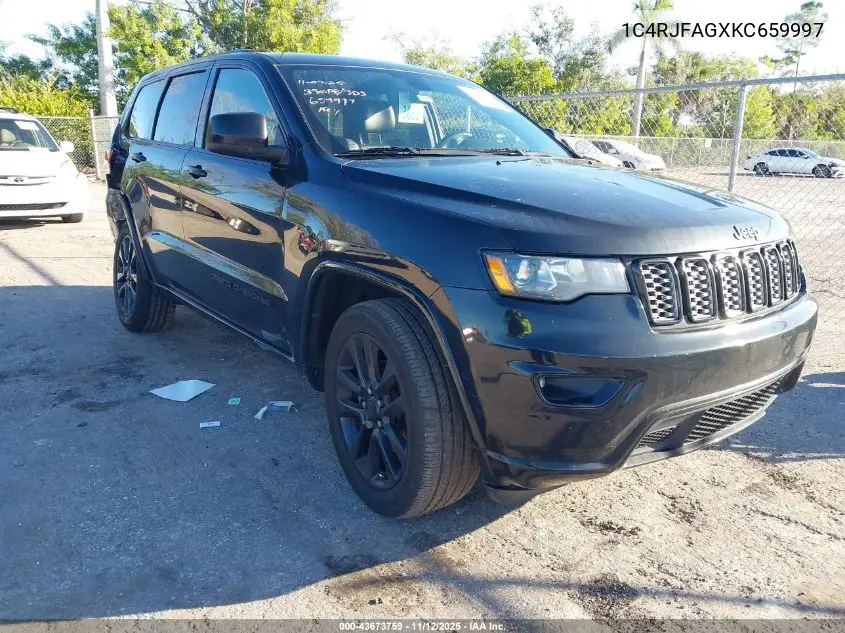 1C4RJFAGXKC659997 2019 Jeep Grand Cherokee Altitude 4X4