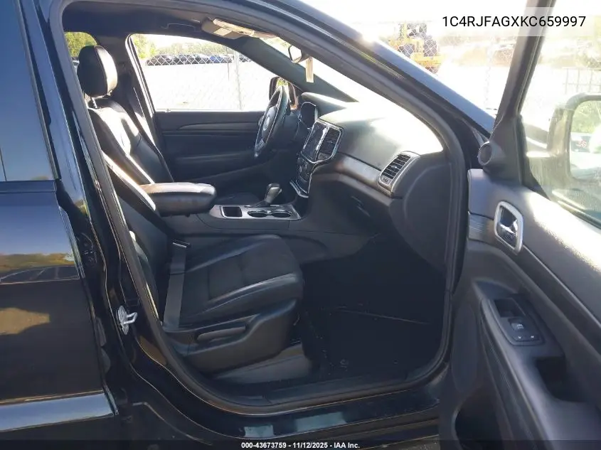 1C4RJFAGXKC659997 2019 Jeep Grand Cherokee Altitude 4X4