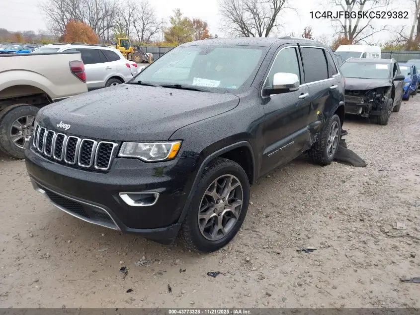 1C4RJFBG5KC529382 2019 Jeep Grand Cherokee Limited 4X4