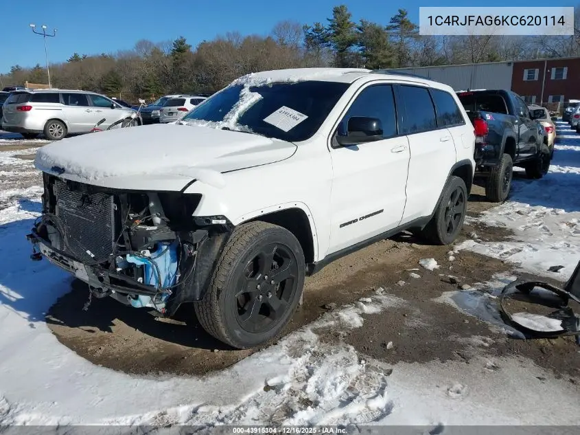 1C4RJFAG6KC620114 2019 Jeep Grand Cherokee Upland 4X4