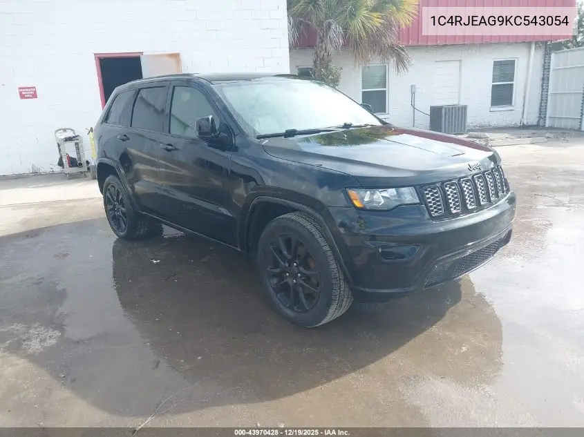1C4RJEAG9KC543054 2019 Jeep Grand Cherokee Altitude 4X2