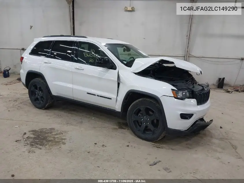1C4RJFAG2LC149290 2020 Jeep Grand Cherokee Upland 4X4