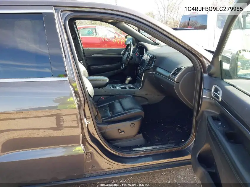 1C4RJFBG9LC279985 2020 Jeep Grand Cherokee Limited 4X4