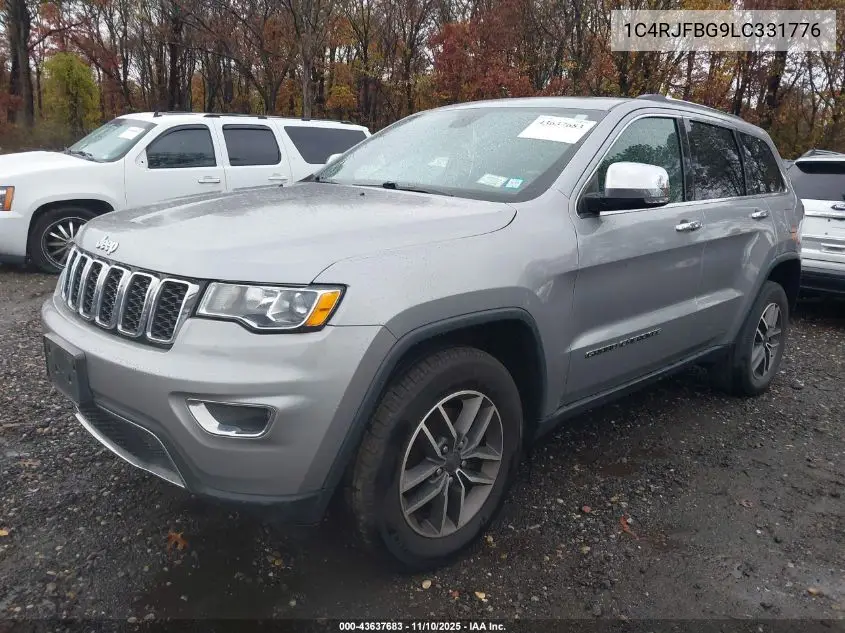 1C4RJFBG9LC331776 2020 Jeep Grand Cherokee Limited 4X4