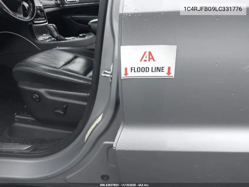 1C4RJFBG9LC331776 2020 Jeep Grand Cherokee Limited 4X4