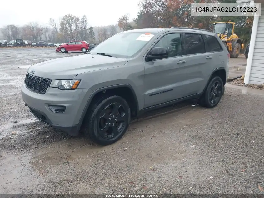 1C4RJFAG2LC152223 2020 Jeep Grand Cherokee Upland 4X4