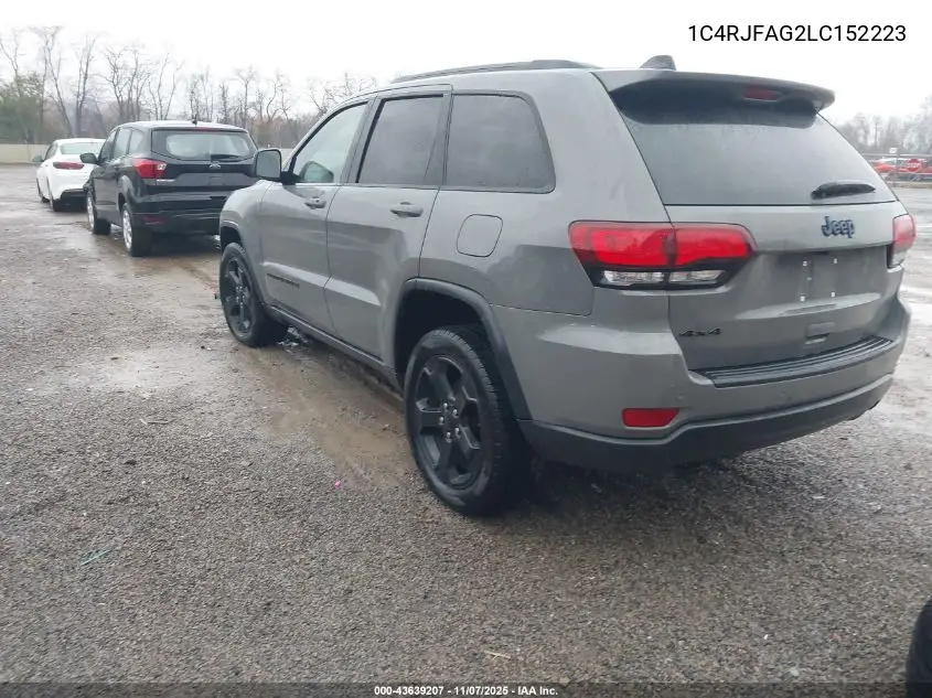 1C4RJFAG2LC152223 2020 Jeep Grand Cherokee Upland 4X4