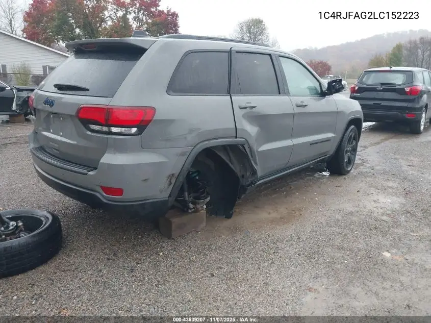 1C4RJFAG2LC152223 2020 Jeep Grand Cherokee Upland 4X4
