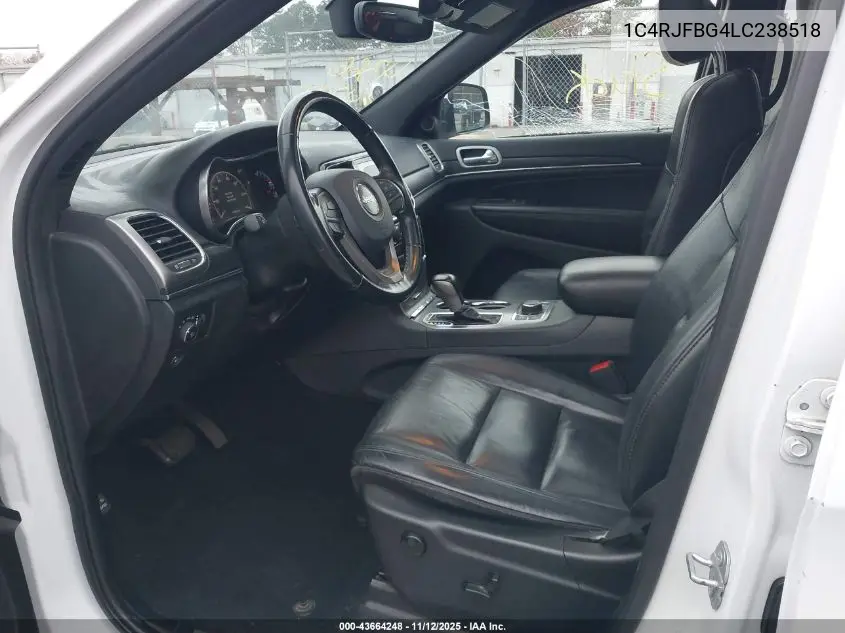 1C4RJFBG4LC238518 2020 Jeep Grand Cherokee Limited 4X4