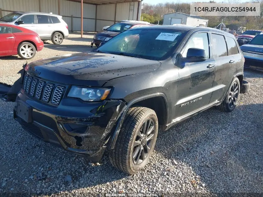 1C4RJFAG0LC254944 2020 Jeep Grand Cherokee Altitude 4X4