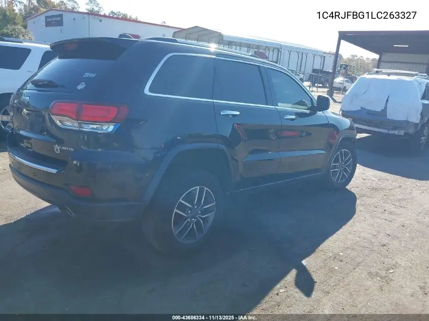 1C4RJFBG1LC263327 2020 Jeep Grand Cherokee Limited 4X4