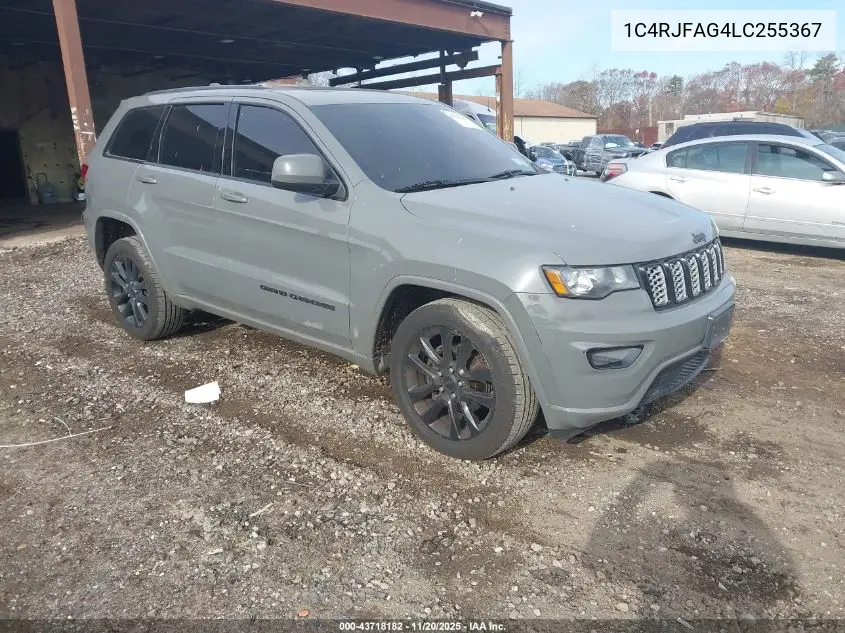 1C4RJFAG4LC255367 2020 Jeep Grand Cherokee Altitude 4X4