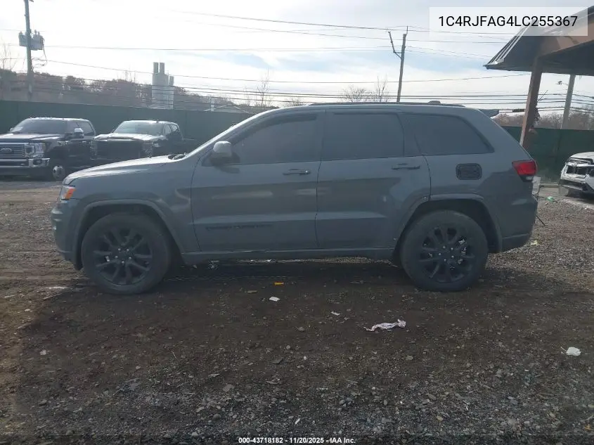 1C4RJFAG4LC255367 2020 Jeep Grand Cherokee Altitude 4X4
