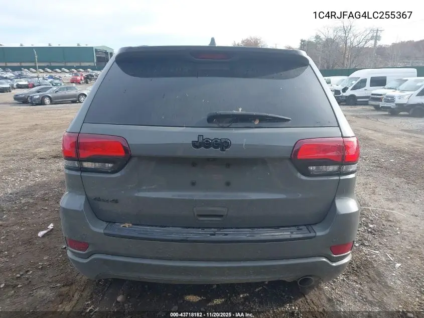 1C4RJFAG4LC255367 2020 Jeep Grand Cherokee Altitude 4X4