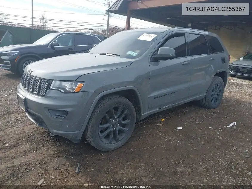 1C4RJFAG4LC255367 2020 Jeep Grand Cherokee Altitude 4X4