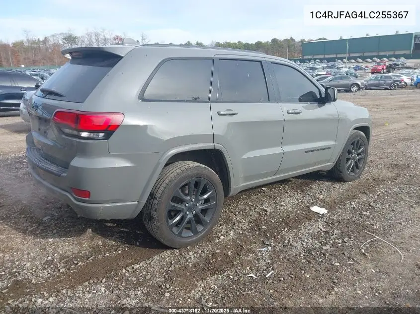 1C4RJFAG4LC255367 2020 Jeep Grand Cherokee Altitude 4X4