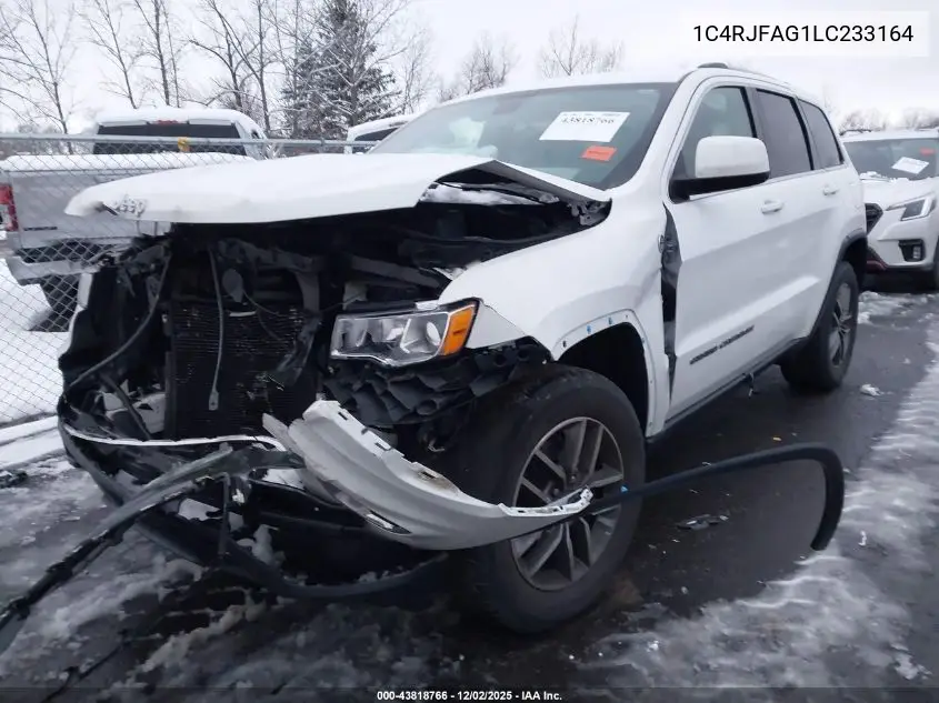 1C4RJFAG1LC233164 2020 Jeep Grand Cherokee North Edition 4X4