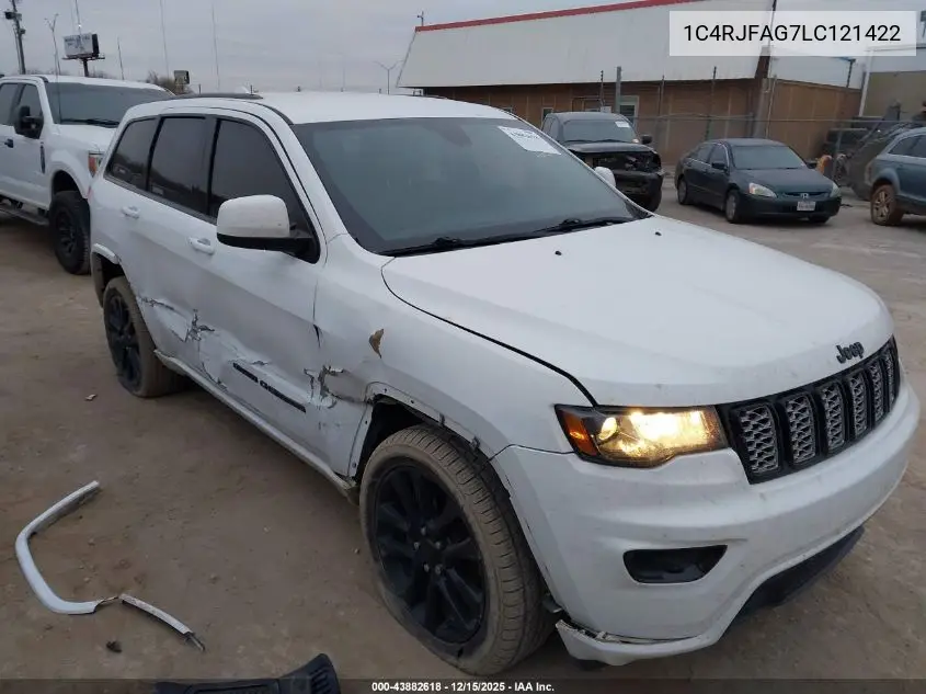 1C4RJFAG7LC121422 2020 Jeep Grand Cherokee Altitude 4X4