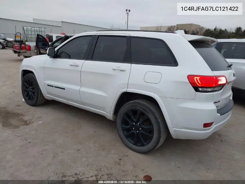 1C4RJFAG7LC121422 2020 Jeep Grand Cherokee Altitude 4X4