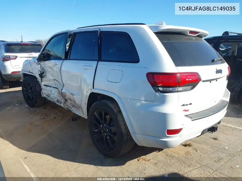 1C4RJFAG8LC149035 2020 Jeep Grand Cherokee Altitude 4X4