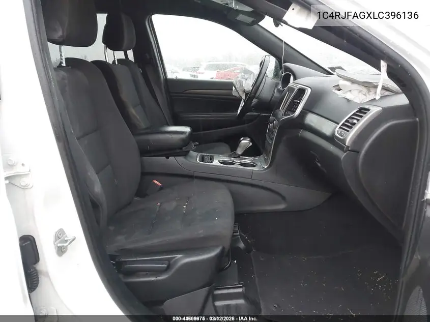 1C4RJFAGXLC396136 2020 Jeep Grand Cherokee Laredo E 4X4