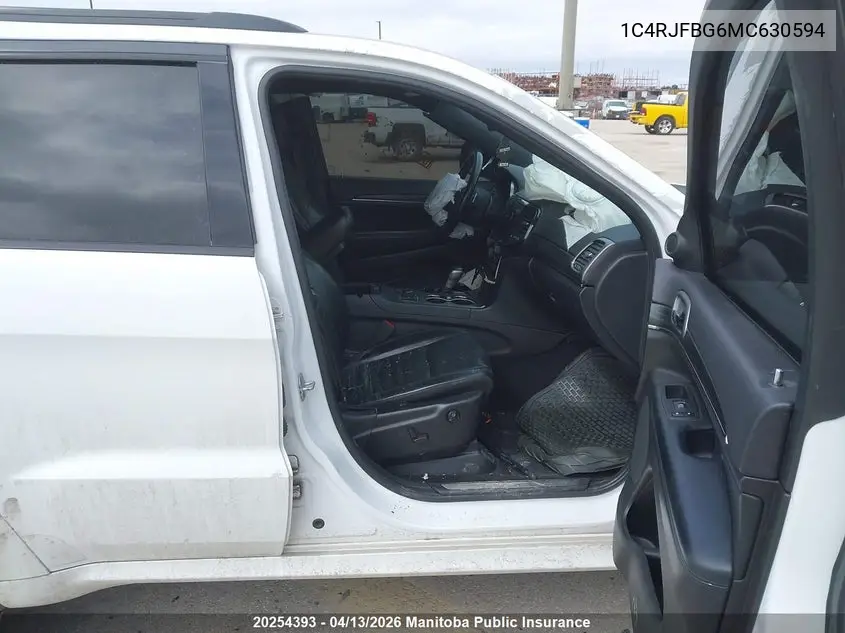 1C4RJFBG6MC630594 2021 Jeep Grand Cherokee Limited