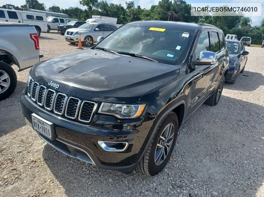 1C4RJEBG5MC746010 2021 Jeep Grand Cherokee Limited