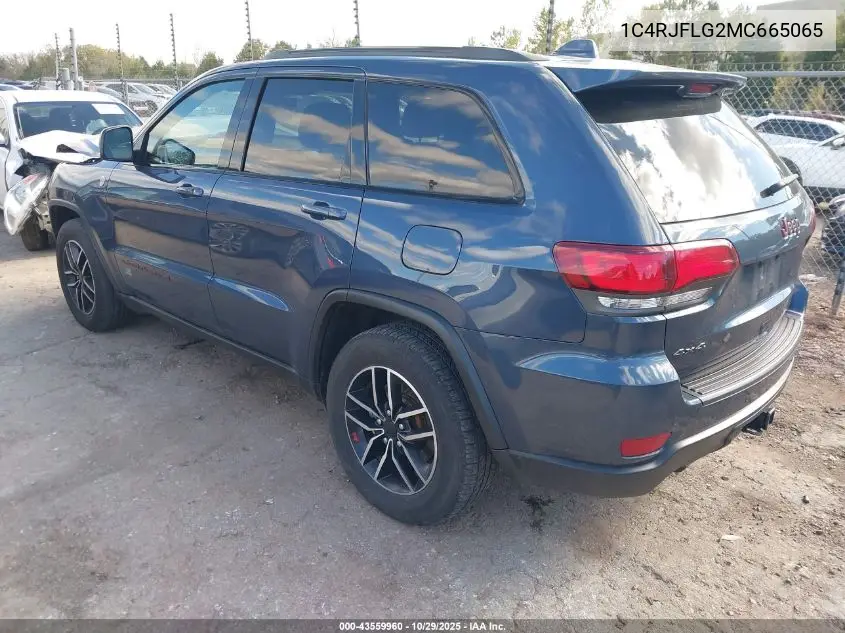 1C4RJFLG2MC665065 2021 Jeep Grand Cherokee Trailhawk 4X4