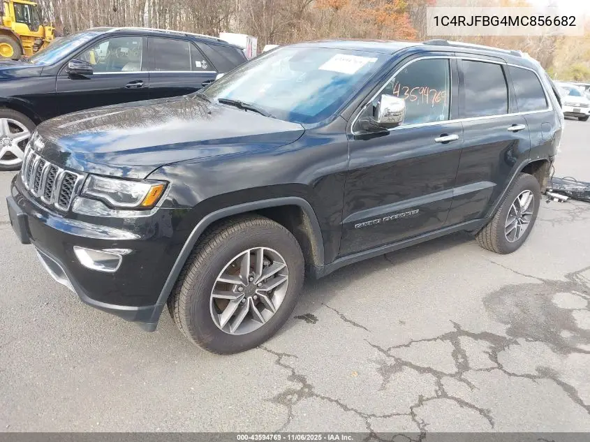 1C4RJFBG4MC856682 2021 Jeep Grand Cherokee Limited 4X4