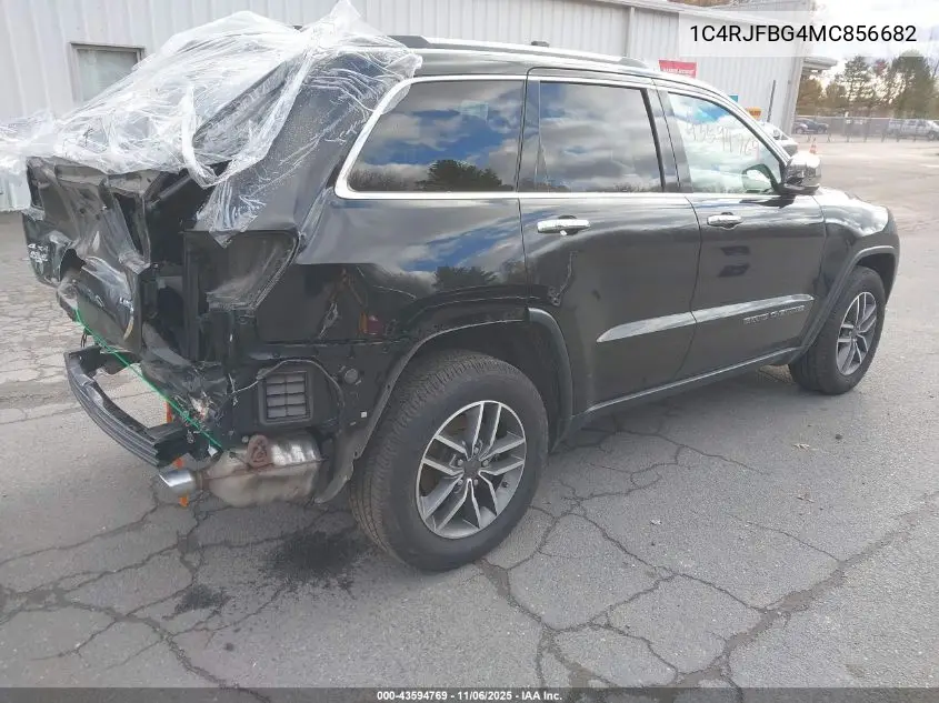 1C4RJFBG4MC856682 2021 Jeep Grand Cherokee Limited 4X4