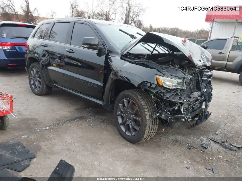 1C4RJFCG6MC583064 2021 Jeep Grand Cherokee High Altitude 4X4