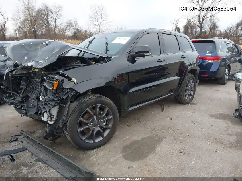 1C4RJFCG6MC583064 2021 Jeep Grand Cherokee High Altitude 4X4