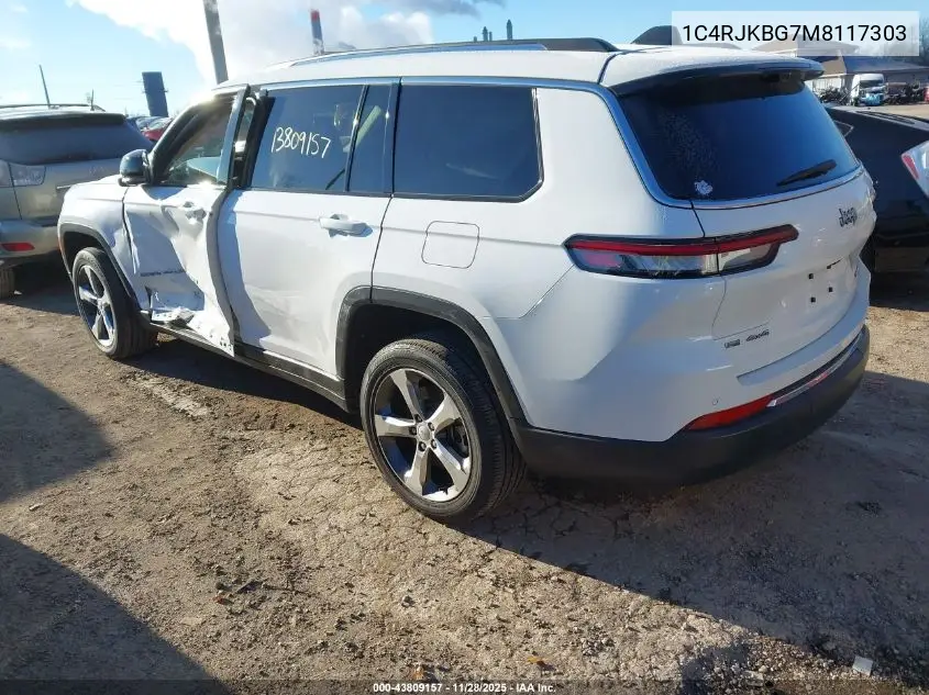 1C4RJKBG7M8117303 2021 Jeep Grand Cherokee L Limited 4X4