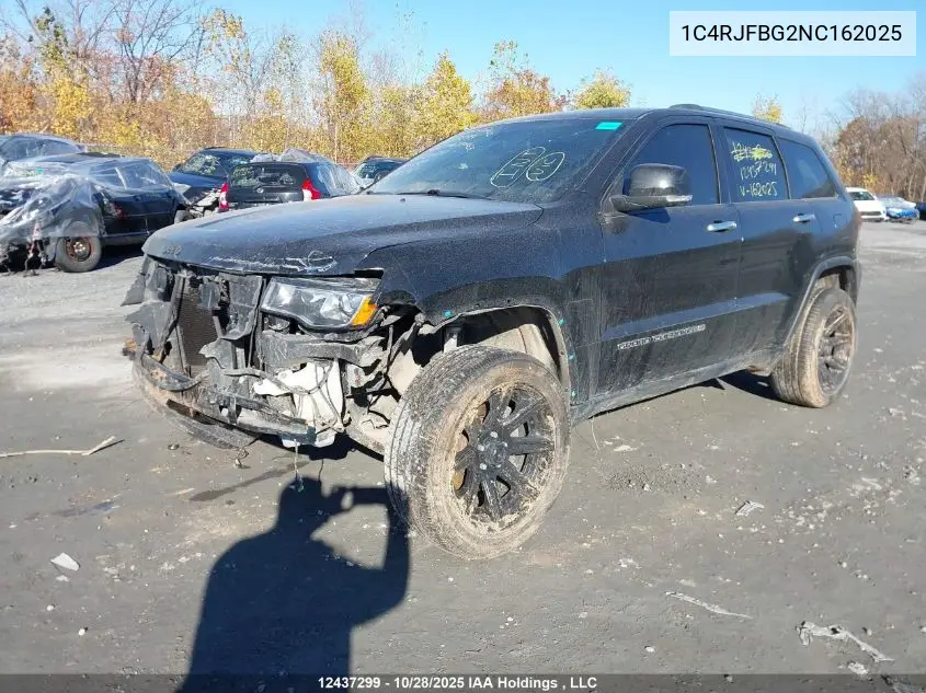 1C4RJFBG2NC162025 2022 Jeep Grand Cherokee Limited