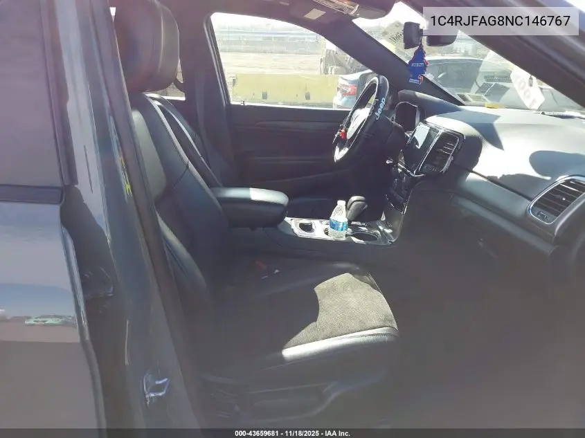 1C4RJFAG8NC146767 2022 Jeep Grand Cherokee Wk Laredo X