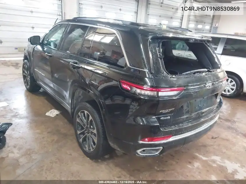 1C4RJHDT9N8530869 2022 Jeep Grand Cherokee Overland 4X4