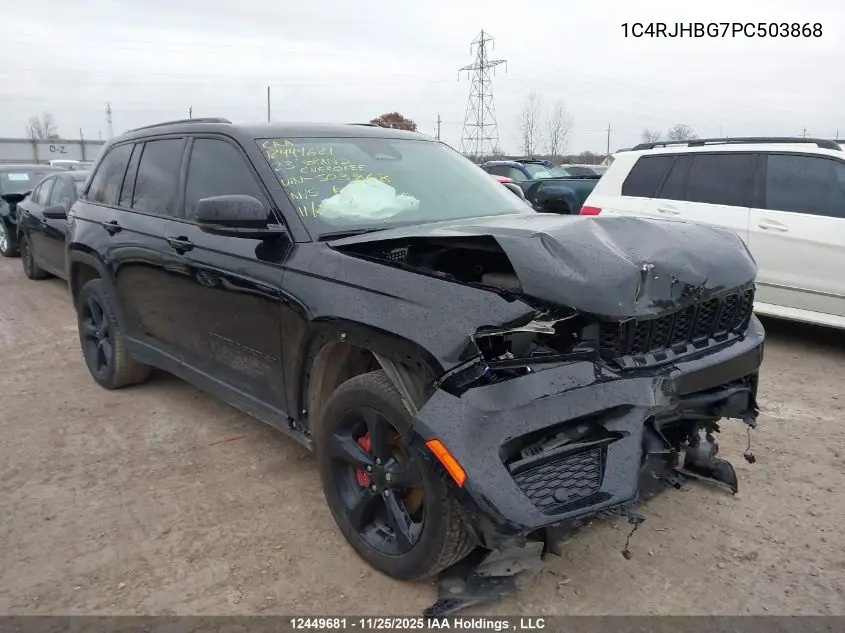 1C4RJHBG7PC503868 2023 Jeep Grand Cherokee Limited