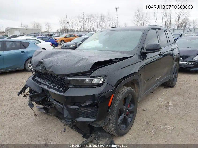 1C4RJHBG7PC503868 2023 Jeep Grand Cherokee Limited