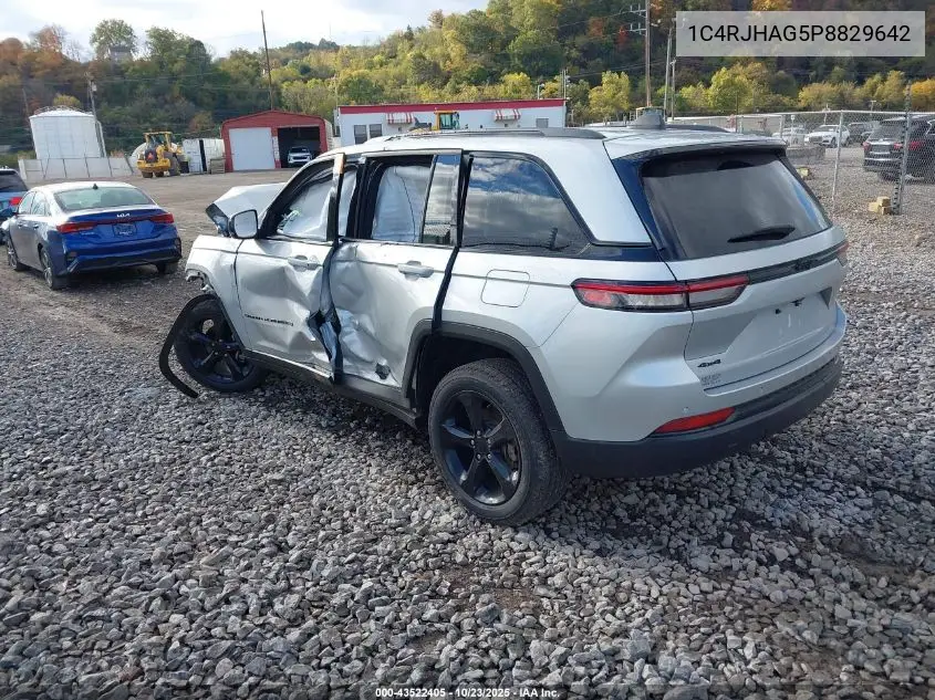 1C4RJHAG5P8829642 2023 Jeep Grand Cherokee Altitude 4X4