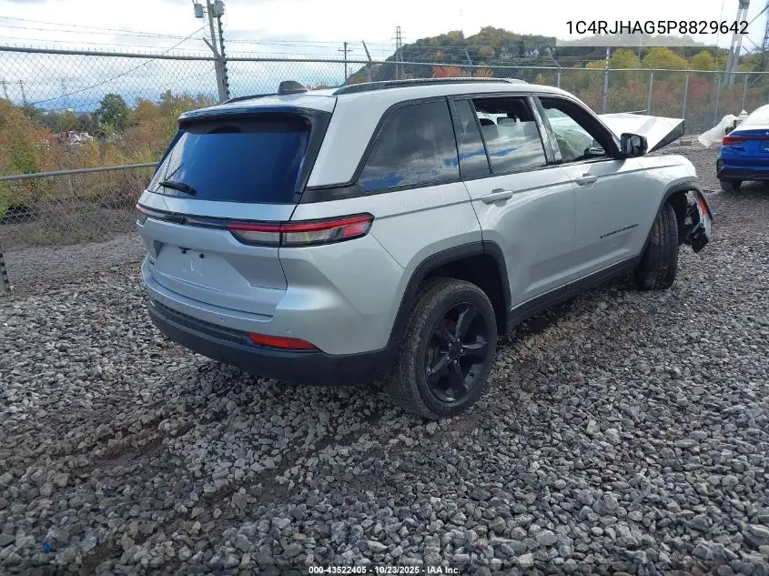 1C4RJHAG5P8829642 2023 Jeep Grand Cherokee Altitude 4X4