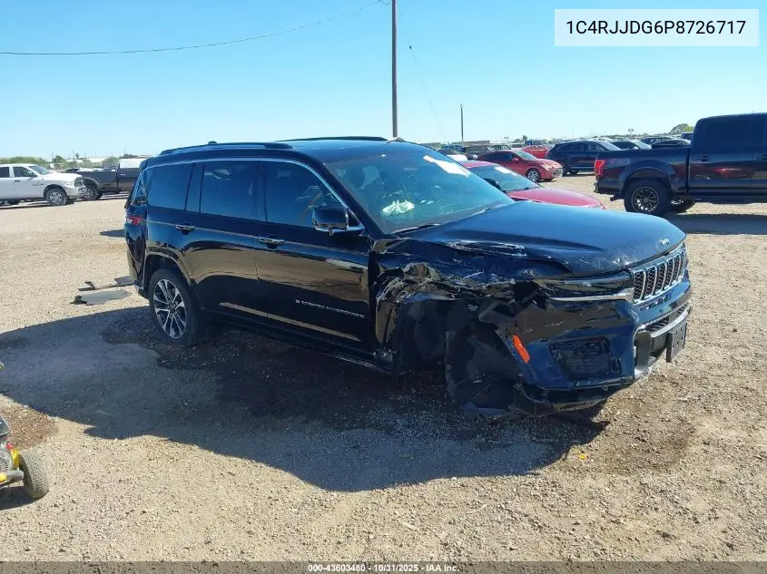 1C4RJJDG6P8726717 2023 Jeep Grand Cherokee L Overland 4X2