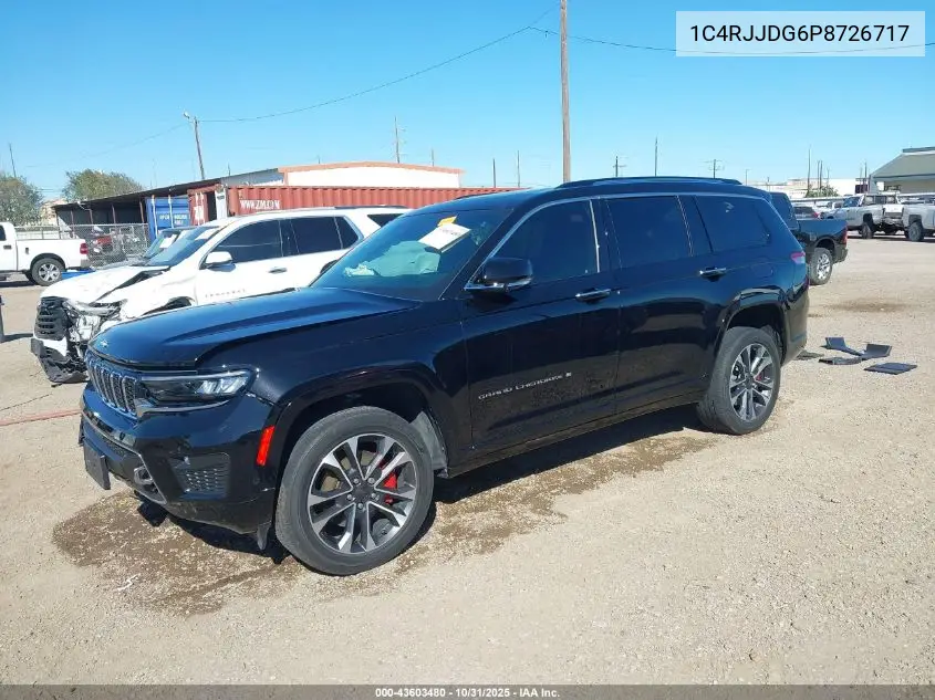 1C4RJJDG6P8726717 2023 Jeep Grand Cherokee L Overland 4X2